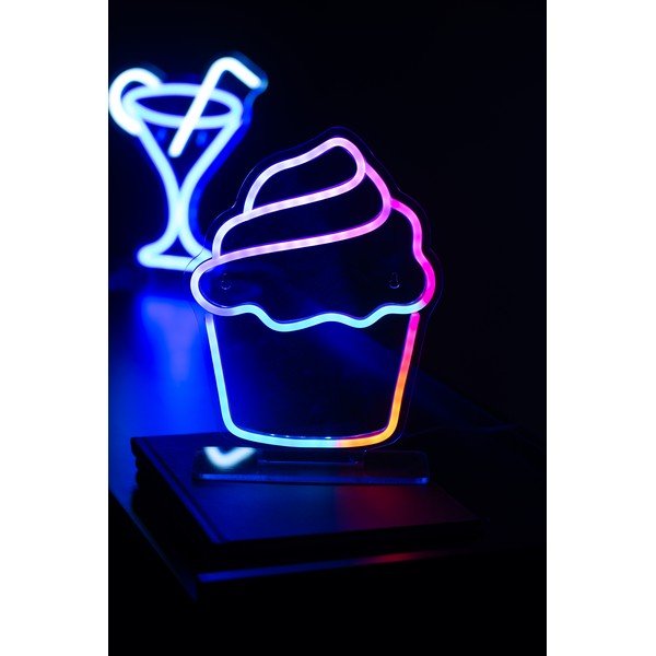 LED neonska lampa 5 W Colour Changing Cupcake – Leitmotiv-image-1