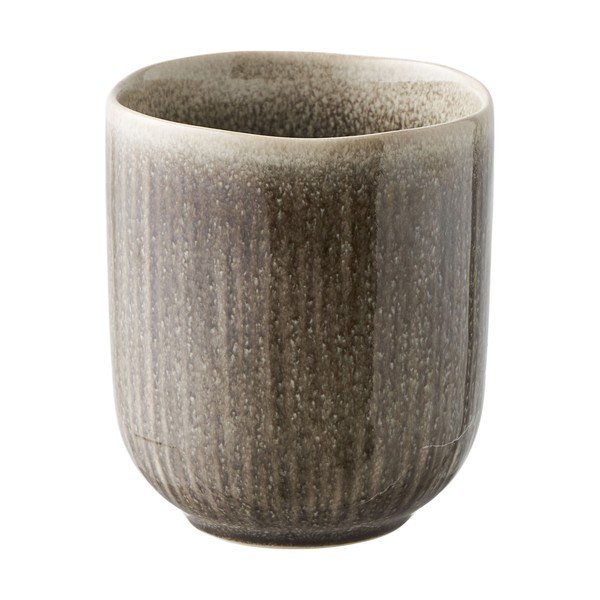 Sivo-bež šalice u setu 4 kom glinene 360 ml Viola – House Nordic-image-2