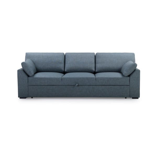 Plava sklopiva sofa 233 cm Janson – Scandic