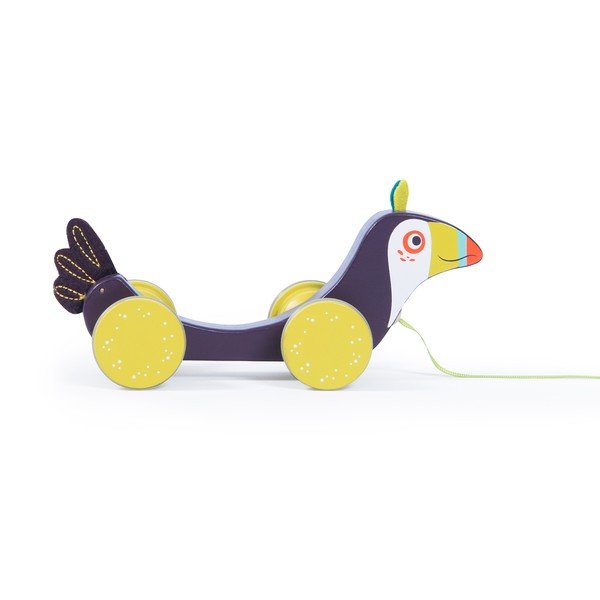 Igračka za povlačenje Toucan - Moulin Roty-image-3