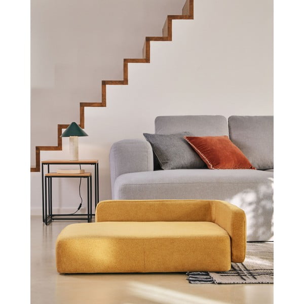 Krevet za pse u boji senfa 96x70 cm Bowie - Kave Home-image-4