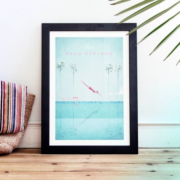 Poster Travelposter Palm Springs, 50 x 70 cm-image-1