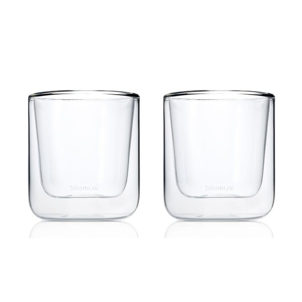 Čaše u setu 2 kom s dvostrukom stijenkom 200 ml Nero – Blomus