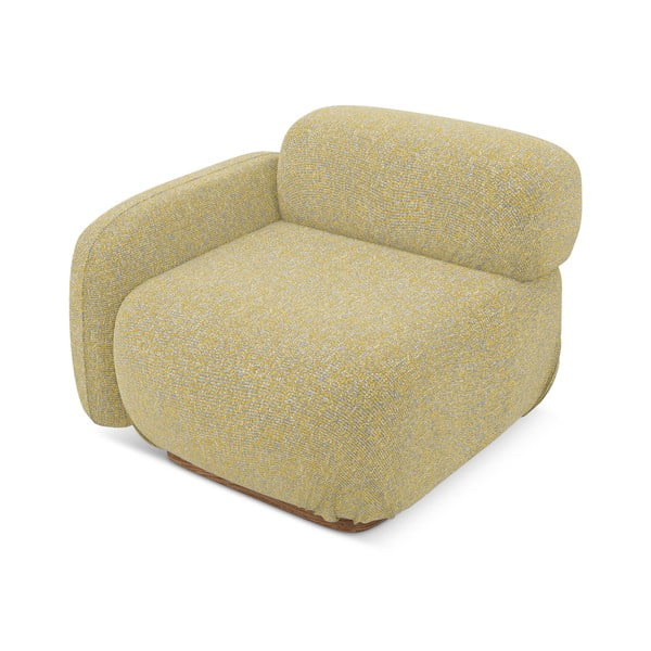 Žuta  modularna sjedeća garnitura (s lijevim kutom) Ailani – Makamii-image-3