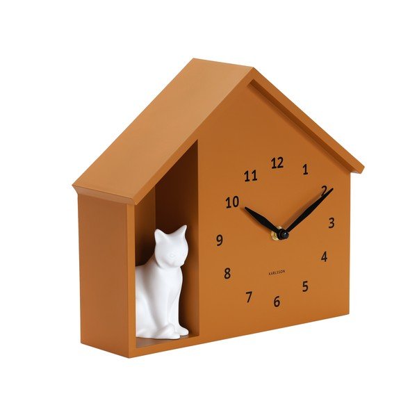 Zidni sat Sitting Cat – Karlsson-image-1