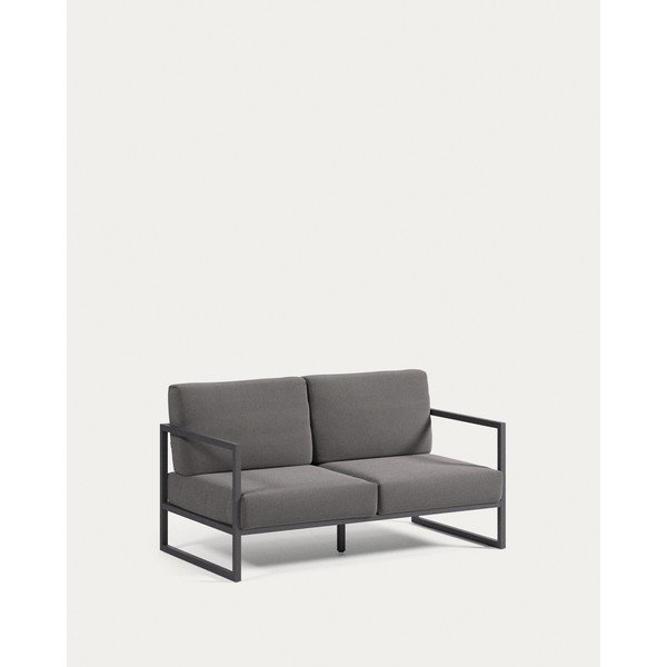 Tamno siva vrtna sofa aluminijska Comova – Kave Home-image-4