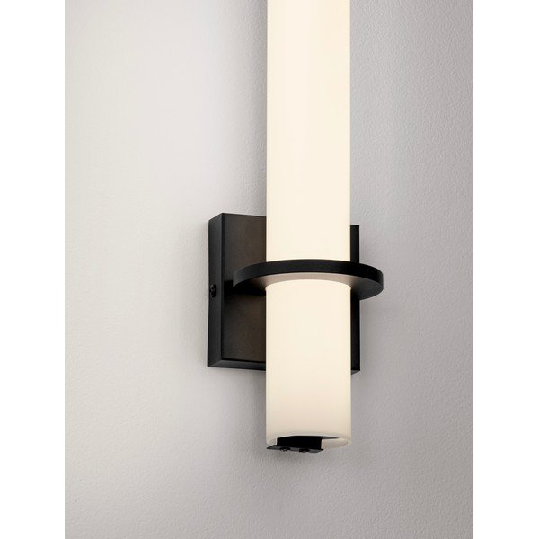Bijela/mat crna željezna LED zidna lampa Luca – Nova Luce-image-3