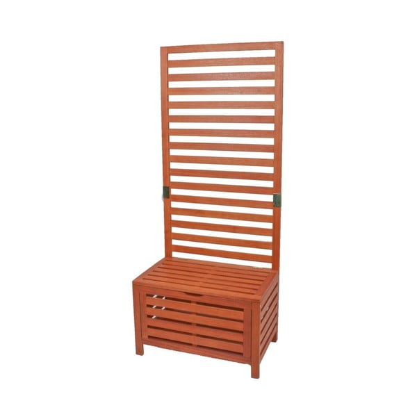 Smeđa vrtna klupa od masivnog drveta Concord – Garden Pleasure