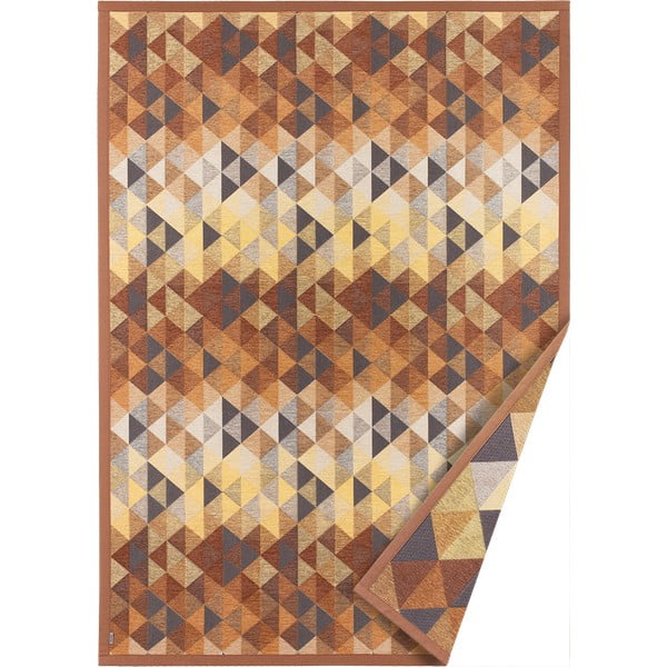 Smeđi dvostrani tepih Narma Kiva, 100 x 160 cm