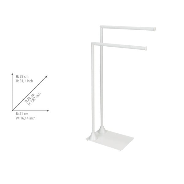 Bijeli željezni držač za ručnike Hella – Wenko-image-4