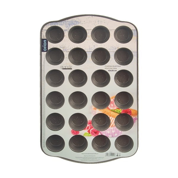 Metalni kalup za pečenje za muffine 26x42 cm Grande – Orion-image-3