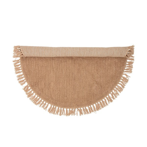 Vuneni okrugli tepih u prirodnoj boji ø 110 cm Lenea - Bloomingville-image-2