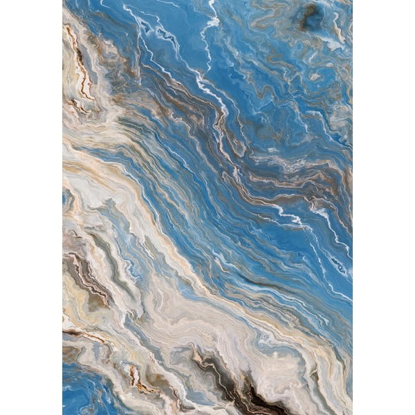 Plave kupaonske prostirke u setu 2 kom 60x100 cm – Foutastic-image-2