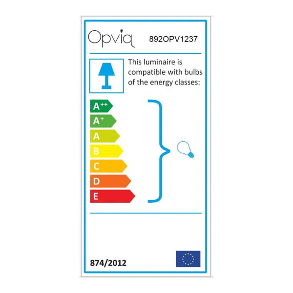 Bijela/crna zidna lampa Hilal – Opviq lights-image-3