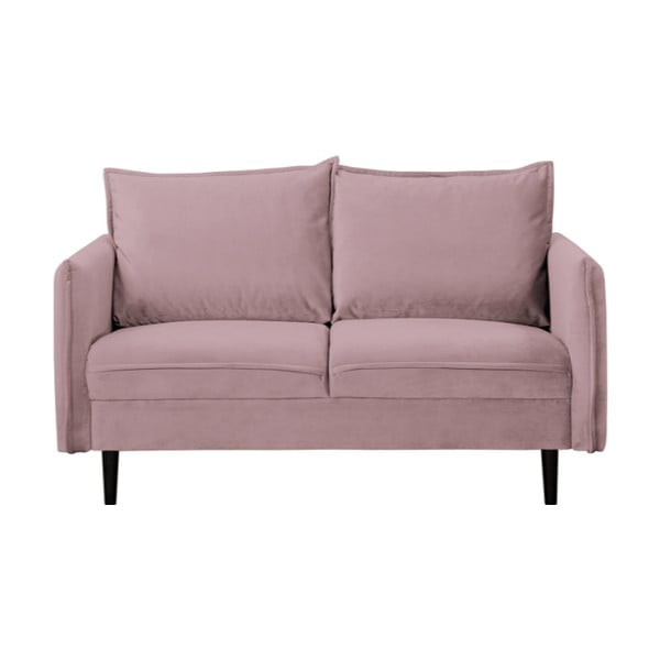 Baršunasta sofa u boji lavande 138 cm Juli – Ropez