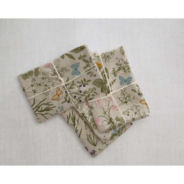 Tekstilni ubrusi u setu 4 kom Botanical – Surdic-image-1