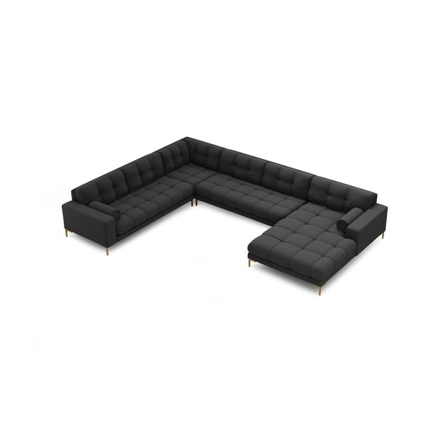 Tamno siva kutna garnitura (s lijevim kutom) Bali – Cosmopolitan Design-image-4