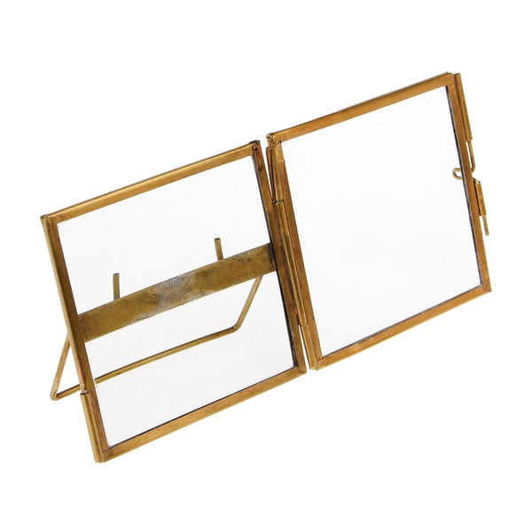 Metalni stojeći okvir u zlatnoj boji 8x8 cm – Rex London-image-4
