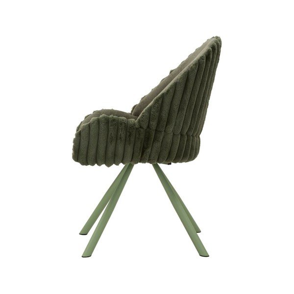 Zelene podstavljene blagovaonske stolice u setu s naslonima za ruke 2 kom Stockholm – Mauro Ferretti-image-4