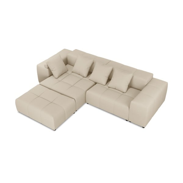 Bež kutna garnitura (varijabilna) Rome - Cosmopolitan Design-image-3