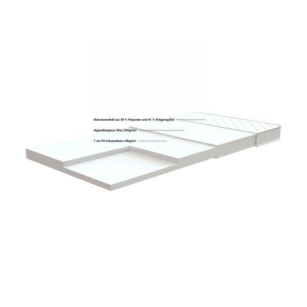 Dječji madrac od pjene Vipack Cool, 90 x 200 cm-image-2