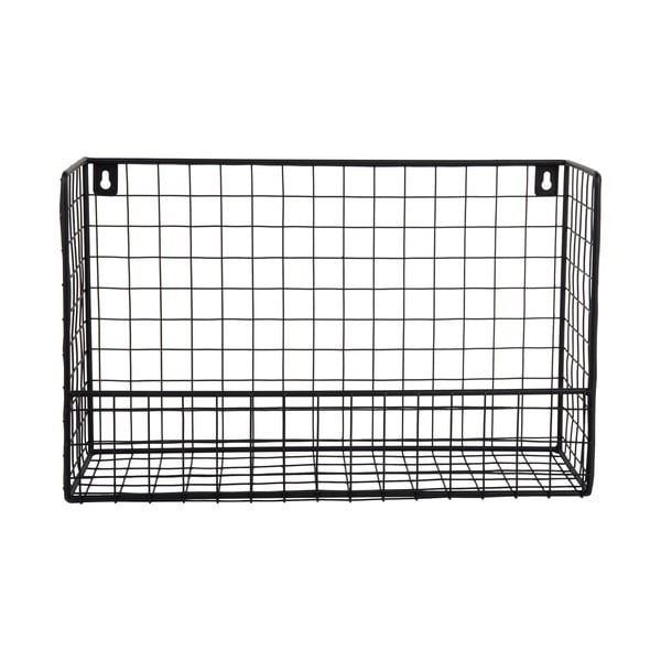 Crna željezna polica 40 cm Reja – PT LIVING