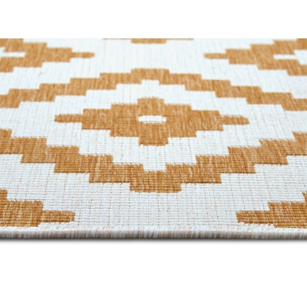 Oker žuti/bijeli vanjski tepih 200x290 cm Malta – NORTHRUGS-image-3