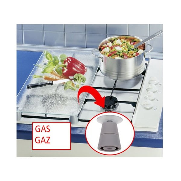 Set od 2 staklena poklopaca za štednjak Wenkooo Caprese, 52 x 30 cm-image-2