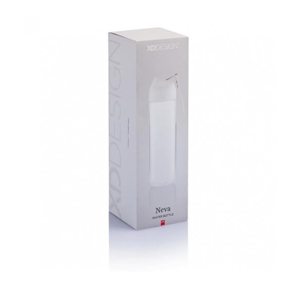 Sivo-bijela boca za vodu XD Design Neva, 450 ml-image-4
