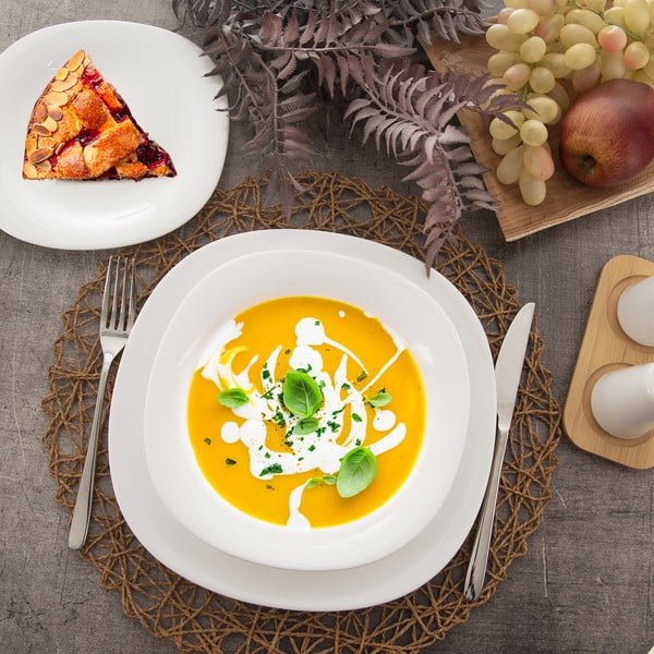 Staklen servis za jelo 18 kom LUNA – Orion-image-1