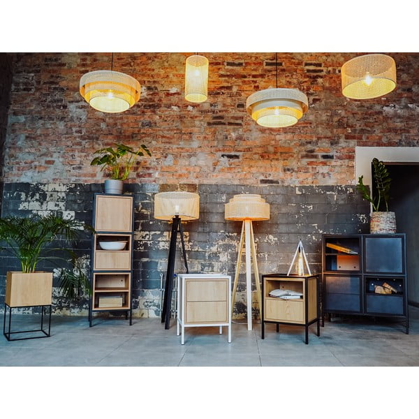 Crna polica za knjige 45x102 cm Skap - CustomForm-image-1