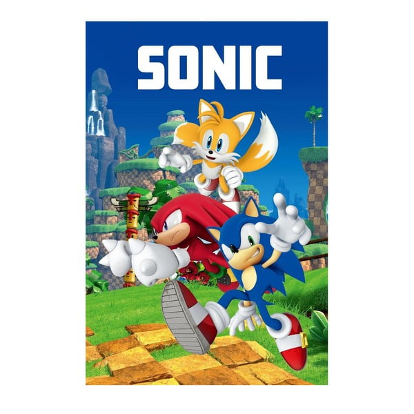 Deka za bebe od flisa 100x150 cm Sonic – Jerry Fabrics