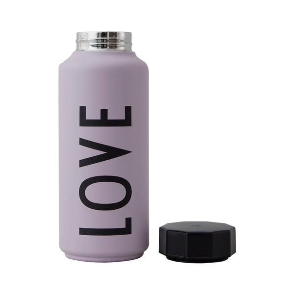 Ljubičasta termosica Design Letters Love, 500 ml-image-1