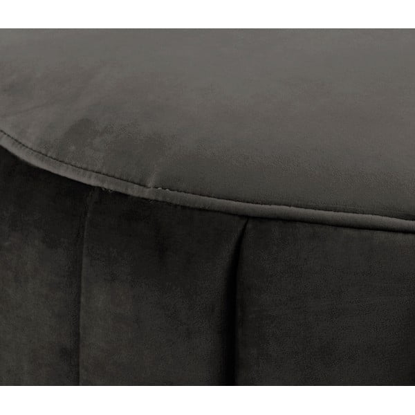 Smeđi podnožnik baršun actona doria, 60 cm-image-1