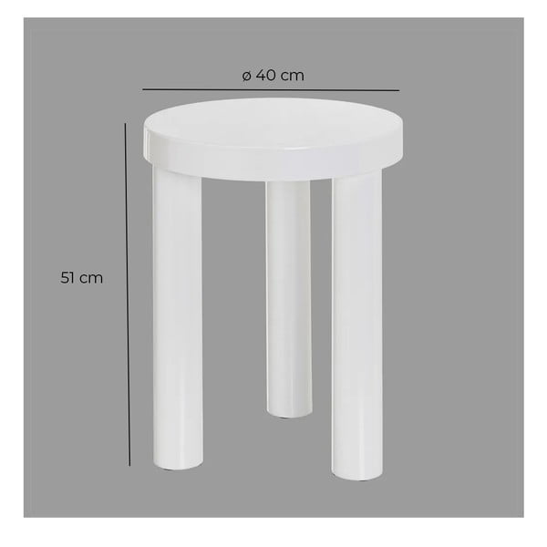 Okrugao pomoćni stol ø 40 cm Dórica – Casa Selección-image-3