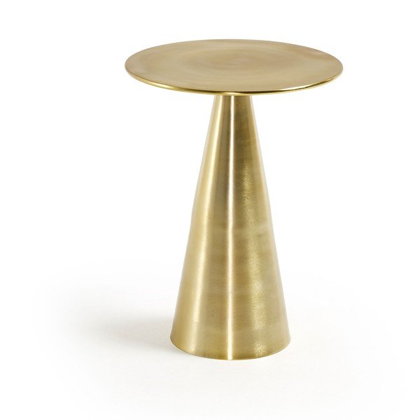 Okrugao pomoćni stol aluminijski ø 39 cm Rhet – Kave Home