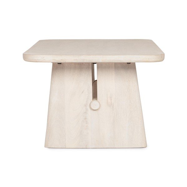 Stolić za kavu od masivnog manga u svijetloj prirodnoj boji 60x110 cm Elisheva – Bizzotto-image-2