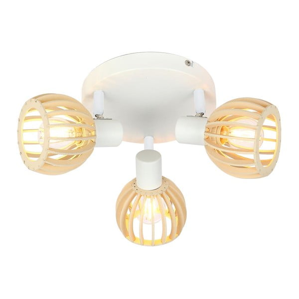 Bijela/u prirodnoj boji stropna svjetiljka ø 10 cm Atarri – Candellux Lighting