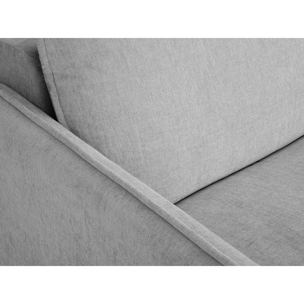 Svijetlo siva sklopiva sofa 166 cm Dalida – Micadoni Home-image-1
