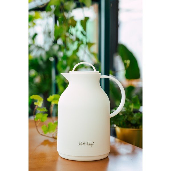 Bijela termosica Vialli Design, 1 l-image-1