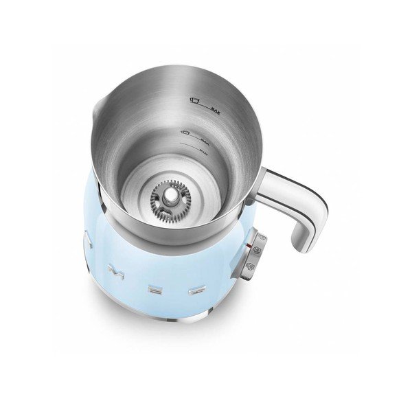 Svijetlo plava električna pjenilica za mlijeko 50's Retro Style  – SMEG-image-2