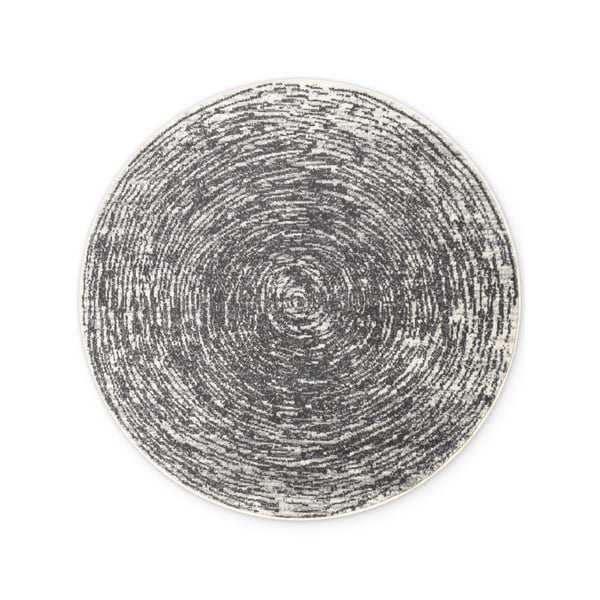 Sivi/krem okrugli tepih ø 160 cm Gloria Cavallo – Hanse Home