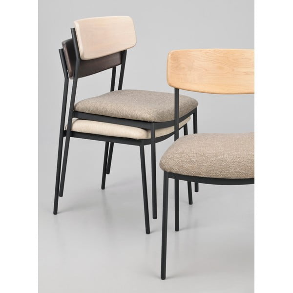 Bež/u prirodnoj boji blagovaonske stolice u setu 2 kom Maymont – Rowico-image-2