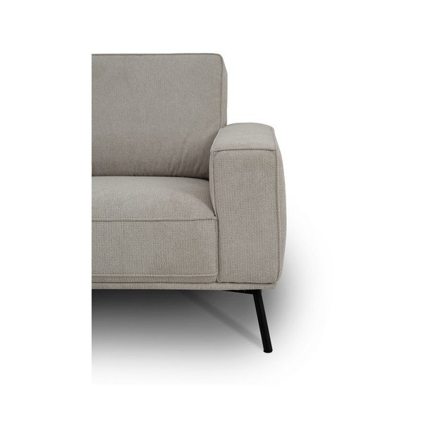 Sivo-bež kutna garnitura od šenila (s lijevim kutom/u obliku slova L) Amsterdam – Scandic-image-4