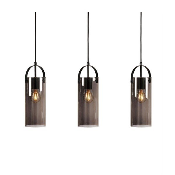 Crna viseća stropna svjetiljka Markslöjd Glory, 3 žarulje-image-2