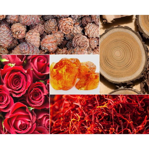 Mirisna svijeća od sojinog voska vrijeme gorenja 60 h Safran-Ambre Noir/Black Wood – Privé Home-image-3