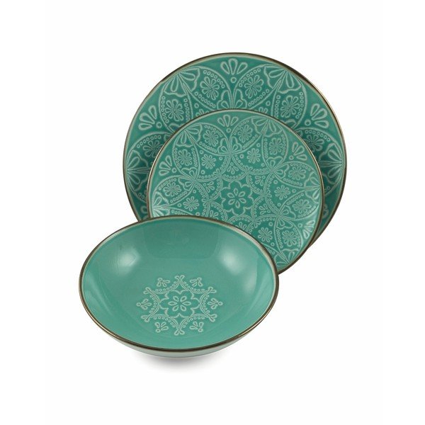 Set od 18 komada u boji zemljanog posuđa Villa d'Este Baku-image-1