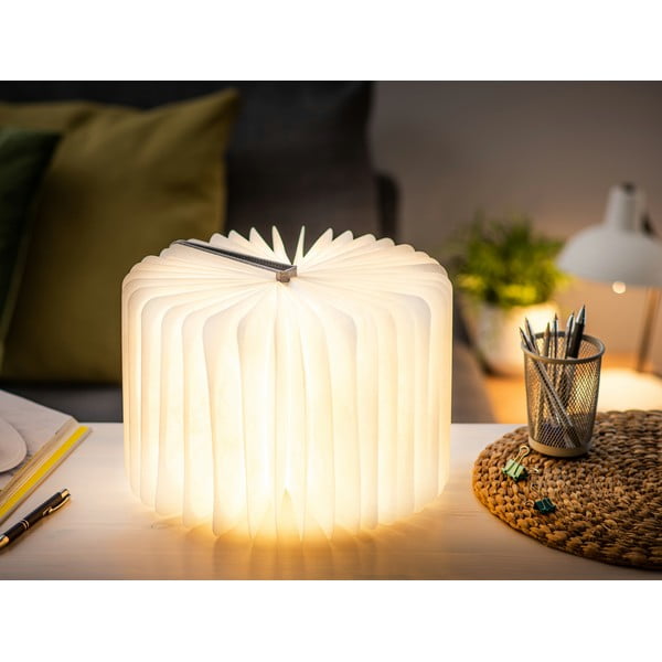 Sivi svjetlosni ukras s USB Booklight – Gingko-image-4