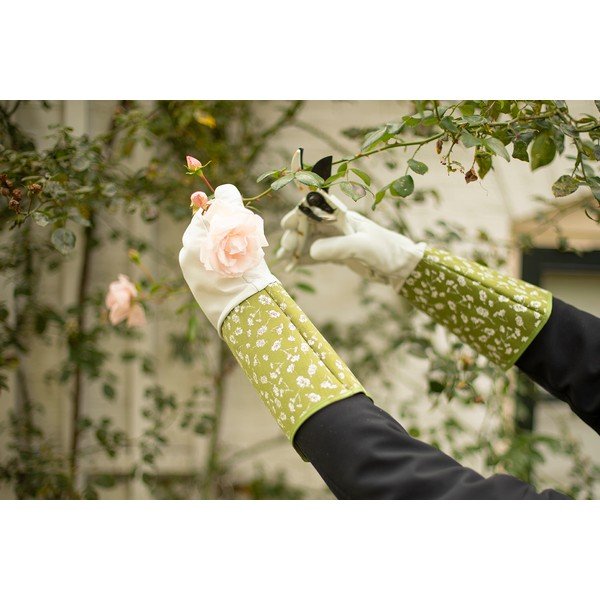 Vrtne rukavice s produženom zaštitom za podlaktice Esschert Design, veličina M-image-1