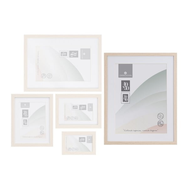 Viseći okvir u prirodnoj boji 42x52 cm Sencillo – Casa Selección-image-2